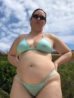 fat lady in bikini increased by tranquillity sexy