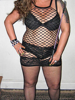 stockings lady does nude shoots