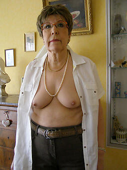 X-rated 60 jocular mater stripping